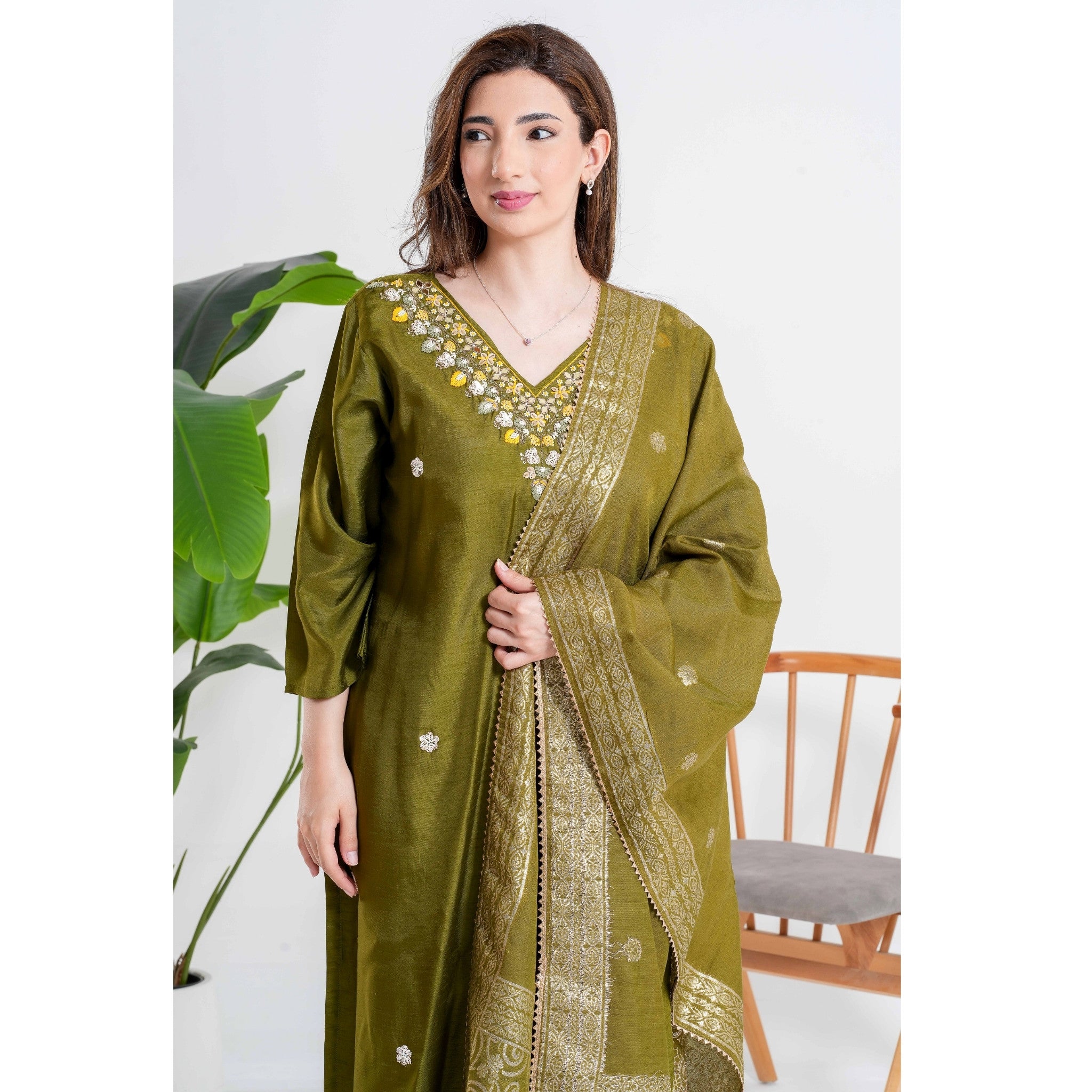 Zehn Mehendi Green 3pc Set