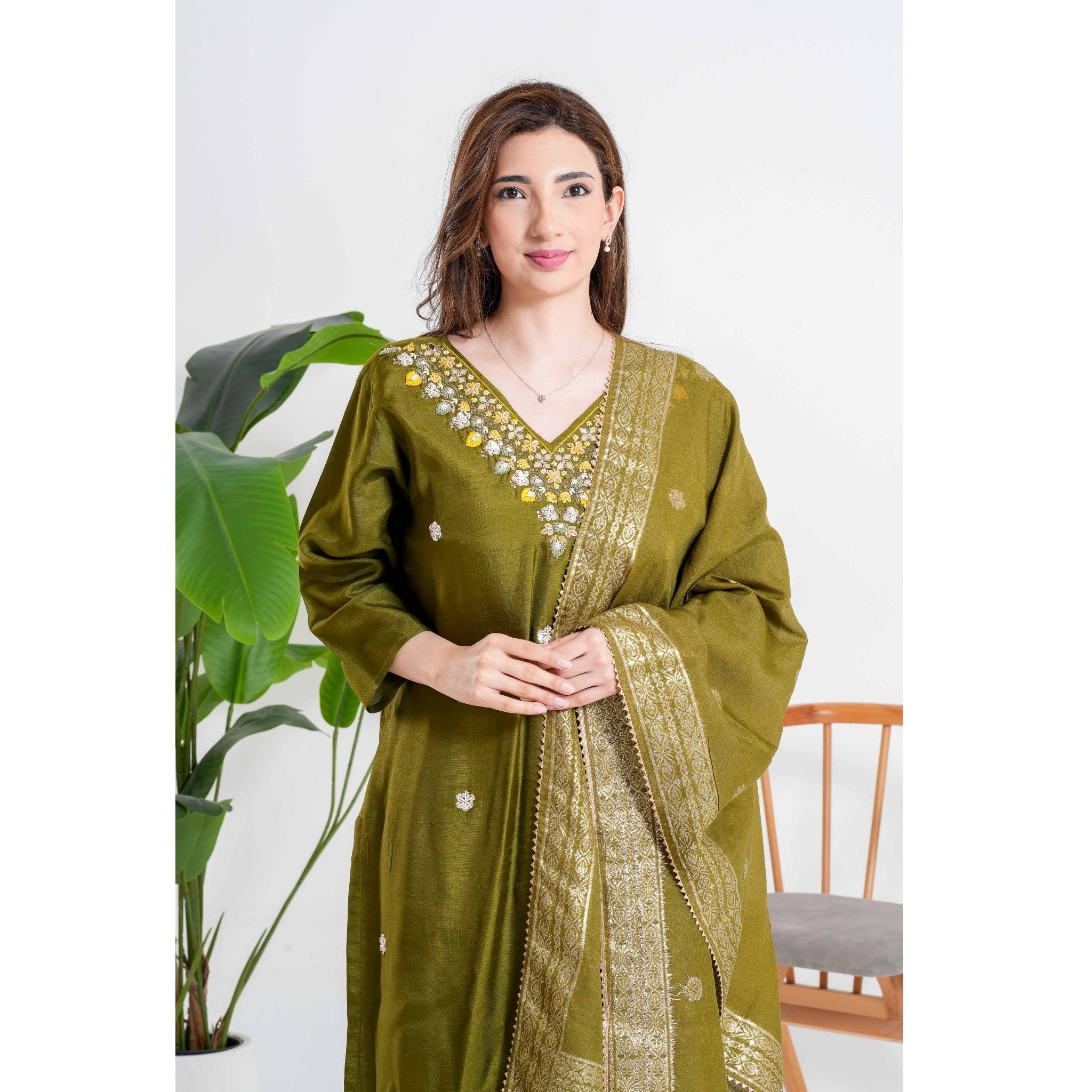 Zehn Mehendi Green 3pc Set