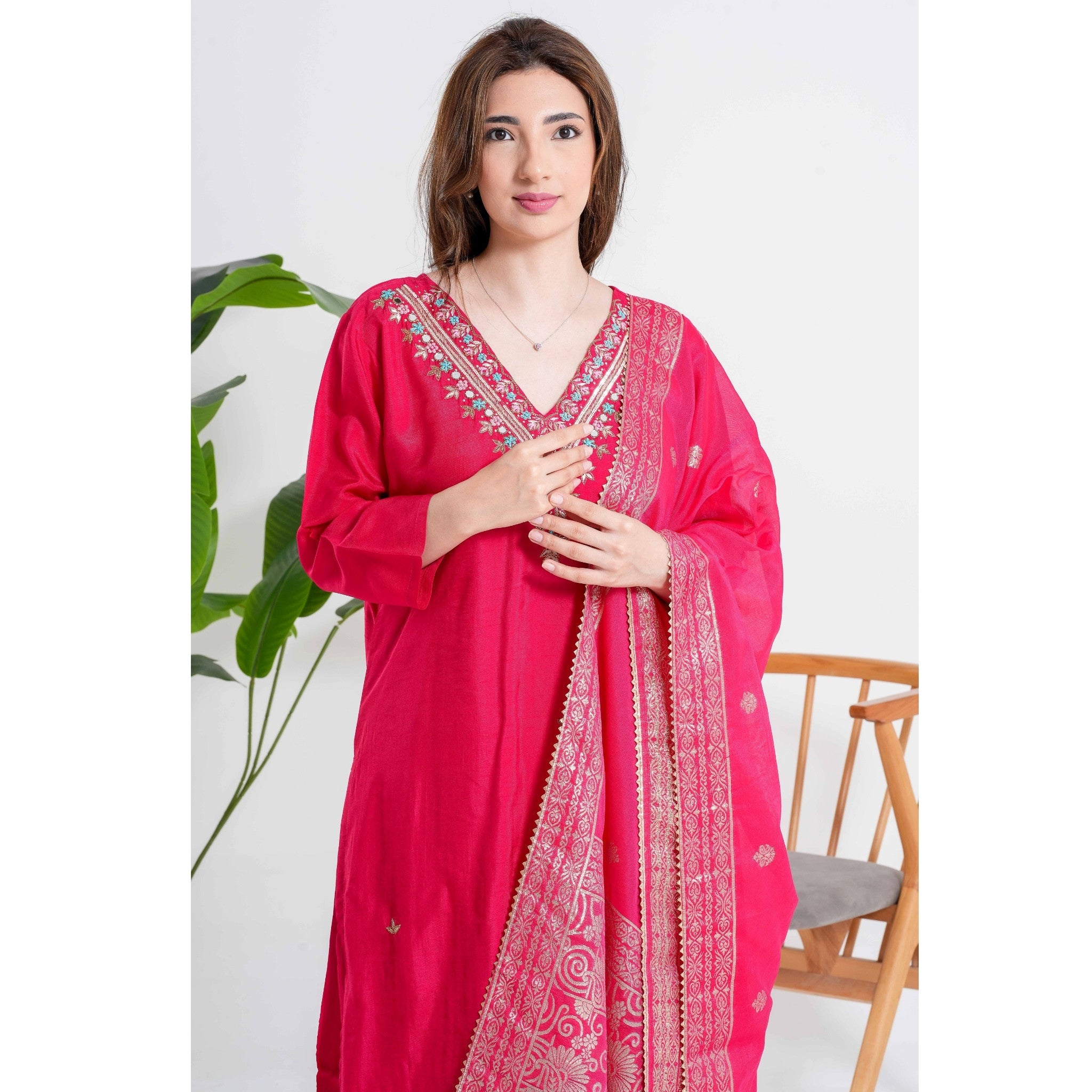 Gulnar Pink 3pc Set