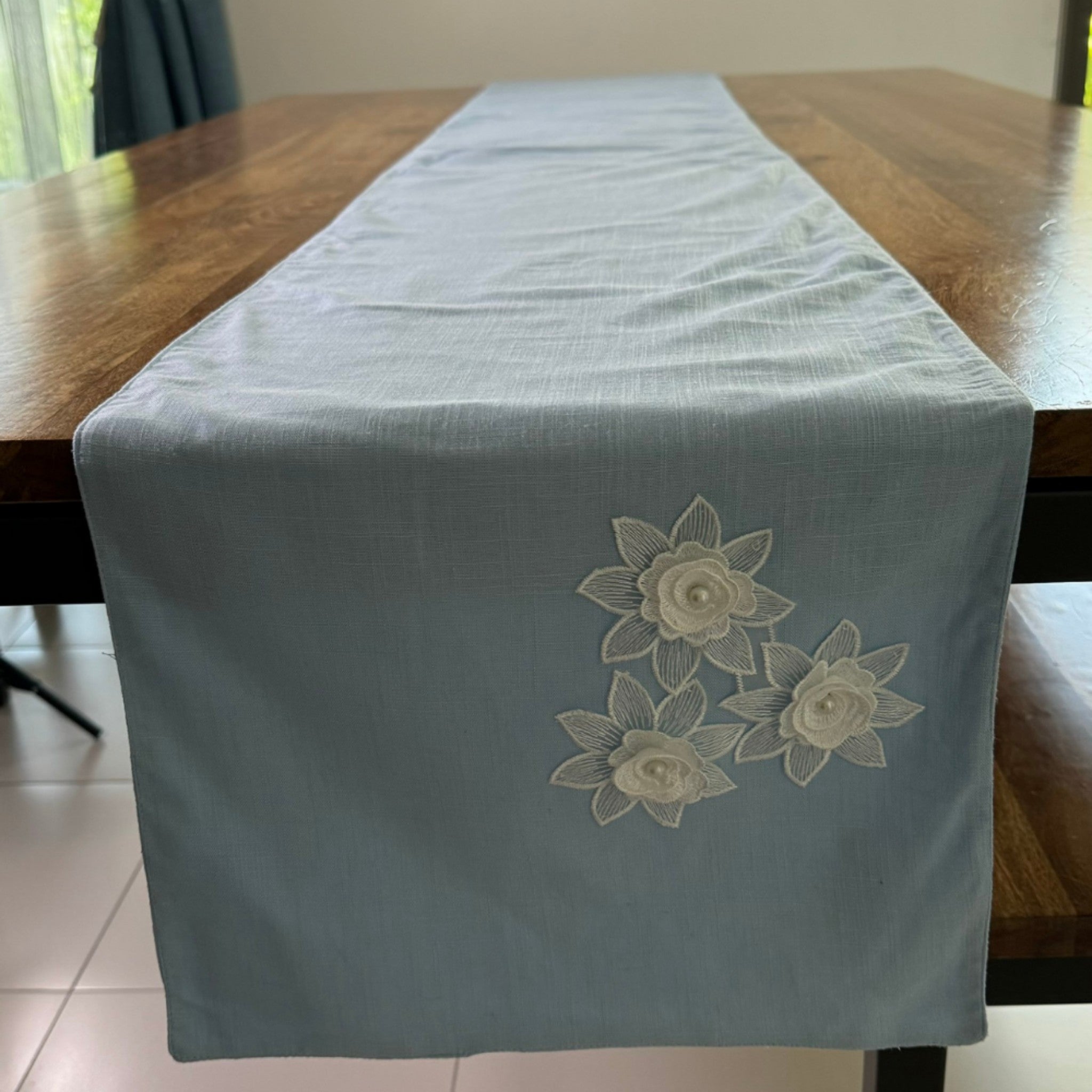 Blue Checker Premium set of 6