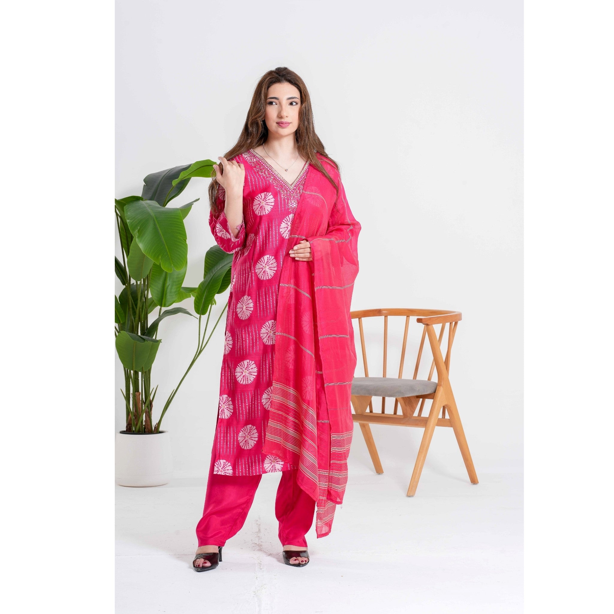 Fuschia Flame 3pc Set