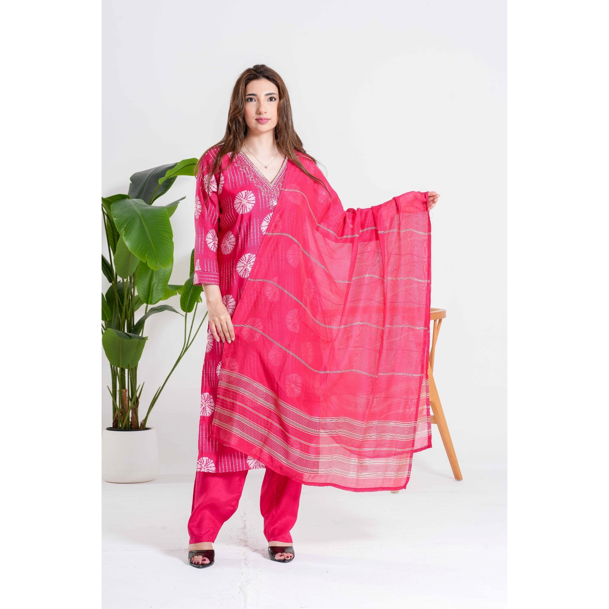 Fuschia Flame 3pc Set