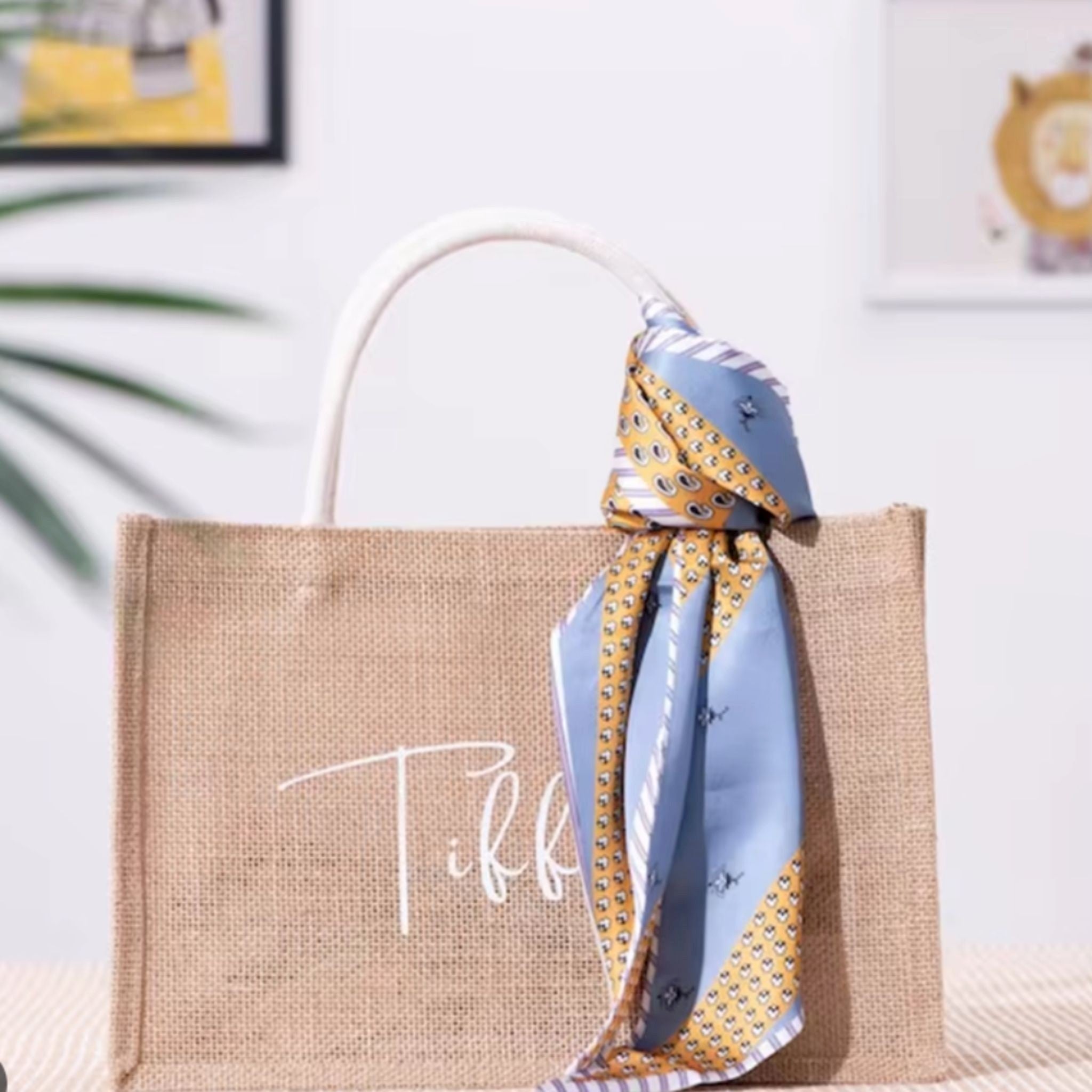 Carry Hope” Sustainable Jute Tote – Handcrafted with Inspirational Text