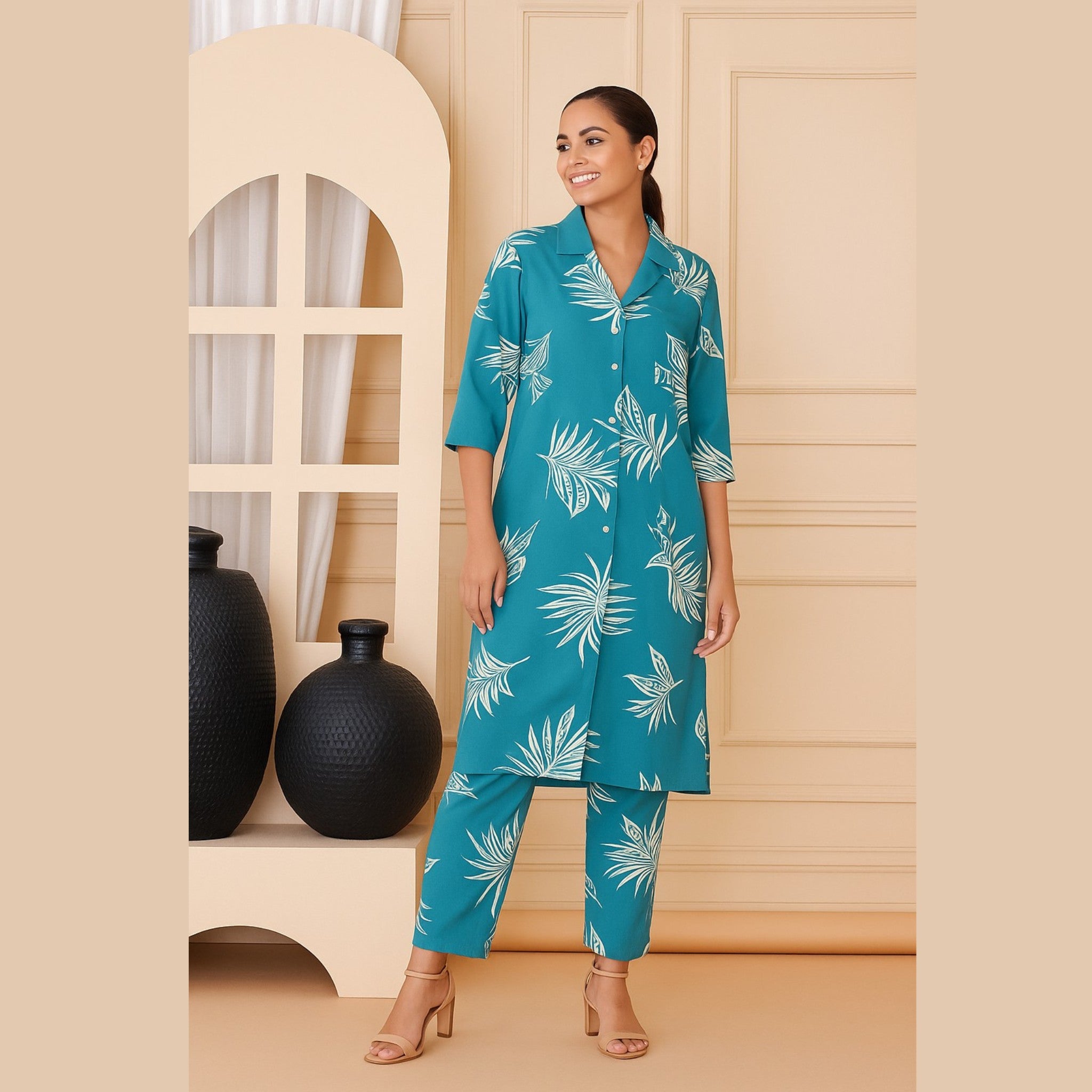 Tropical Turquoise Cord set