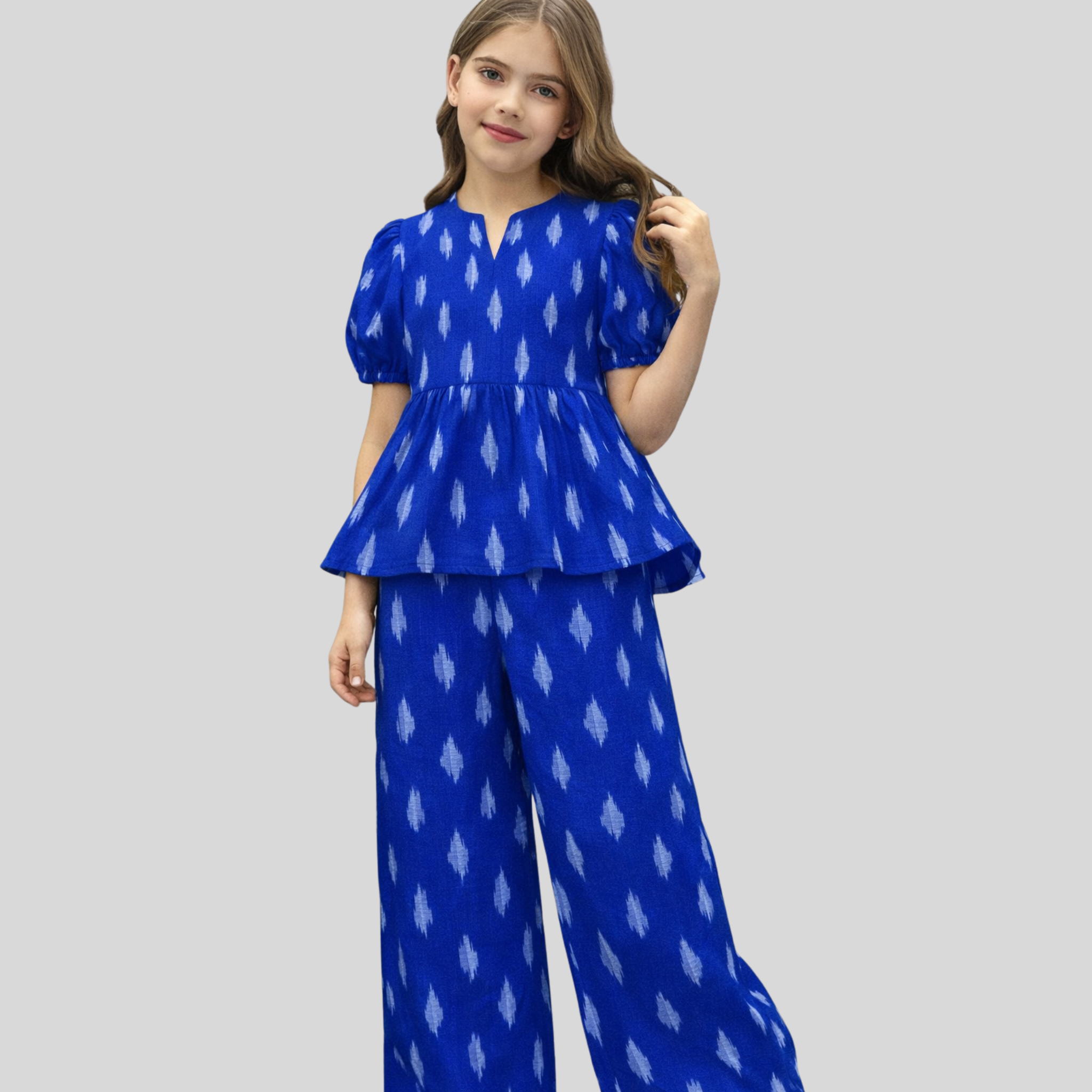 Diamond wake Handwoven Ikat