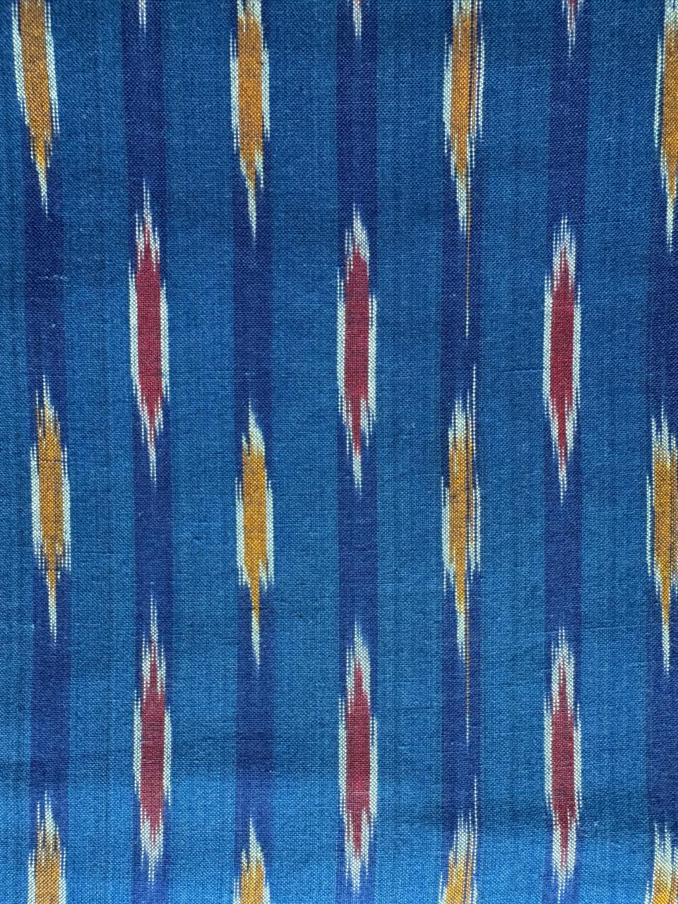 Flamescript Ikat fabric