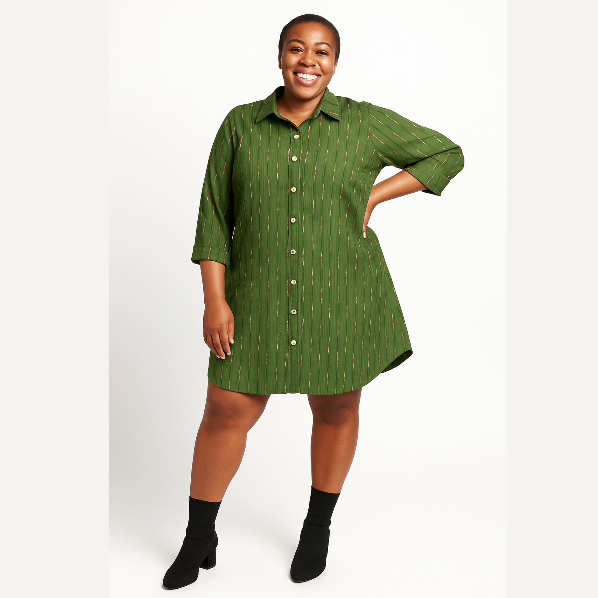 Forestline Ikat fabric